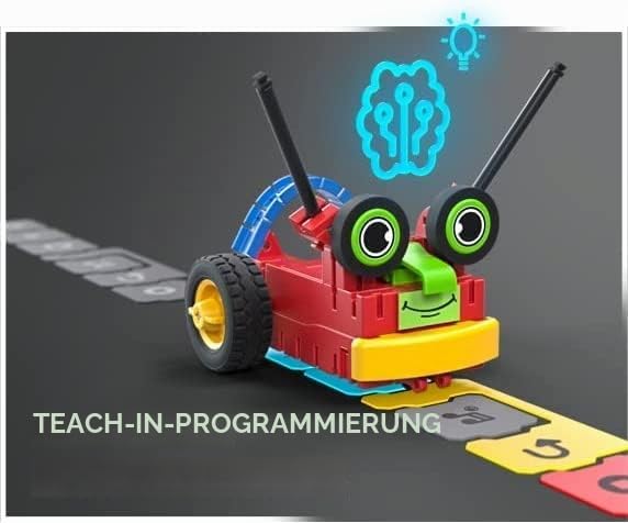 fischertechnik 559889 ROBOTICS – Early Coding, Bausatz für Kinder ab 5 Jahren, Experimentierkasten f