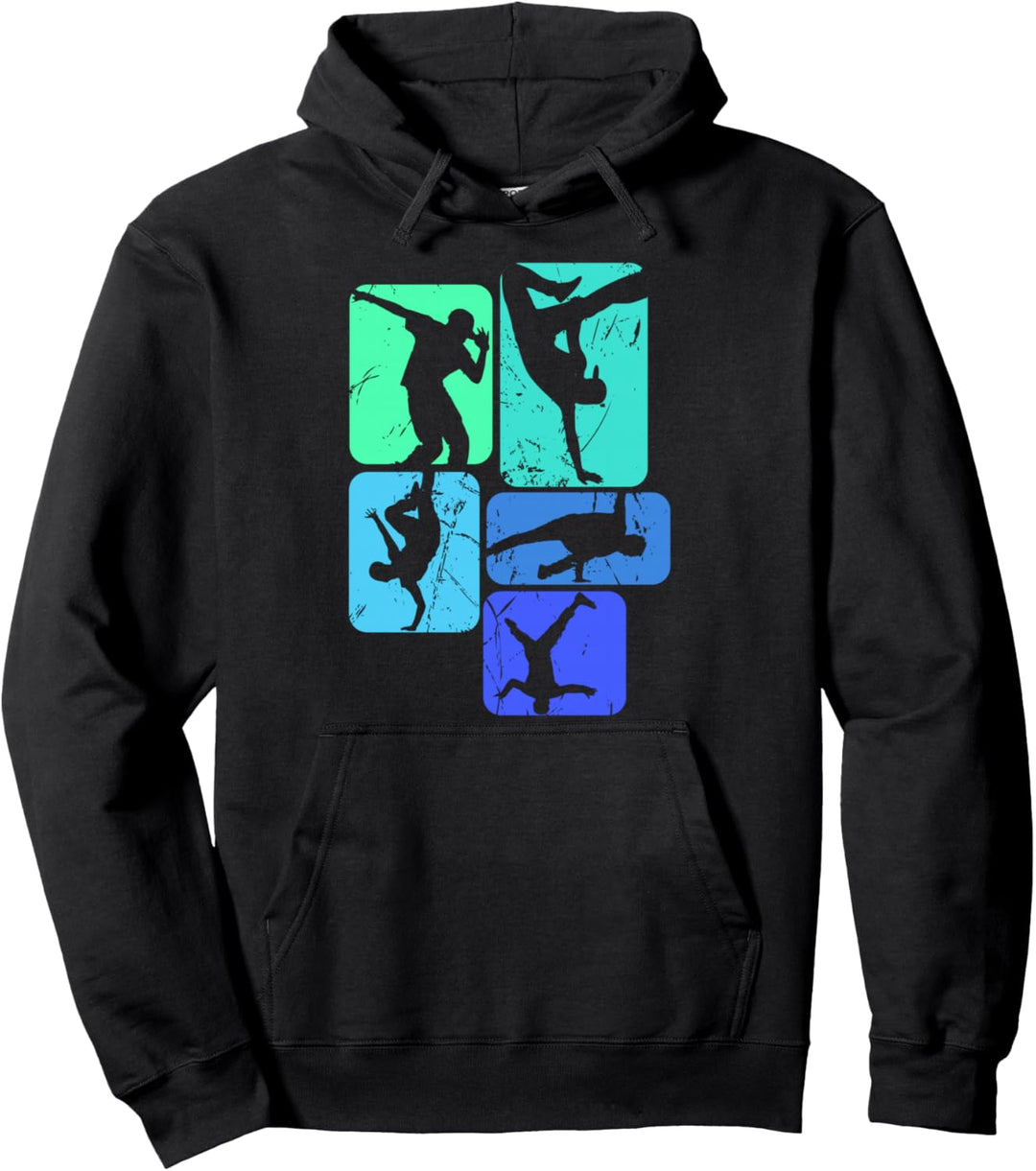 Breakdance Breakdancer Breakdancing Kinder Jungen Männer Pullover Hoodie