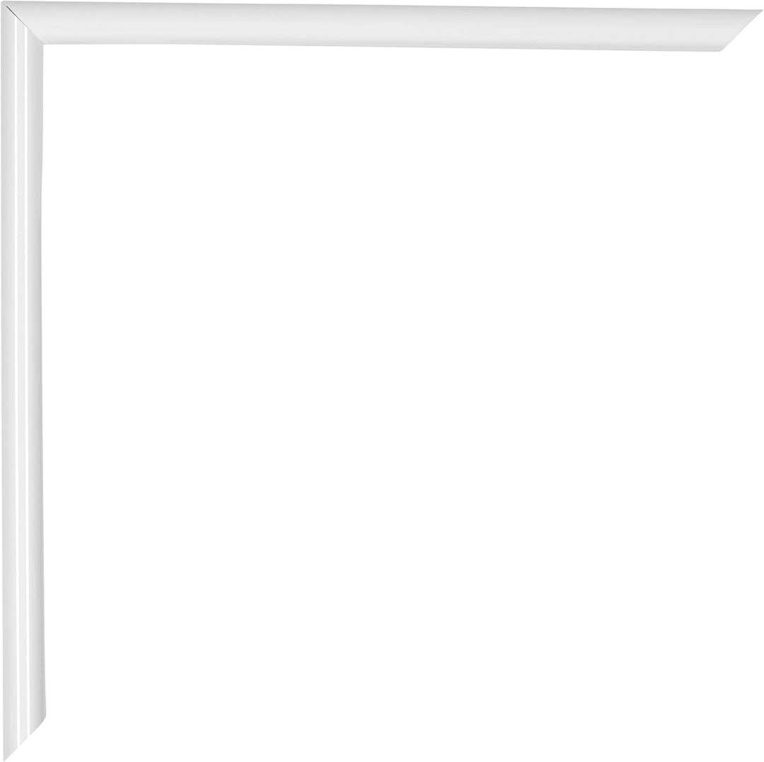 yd., Bilderrahmen 60x80 cm - Bilderrahmen Kunststoff mit Acrylglas - Ausgezeichnete Qualität -Weiss