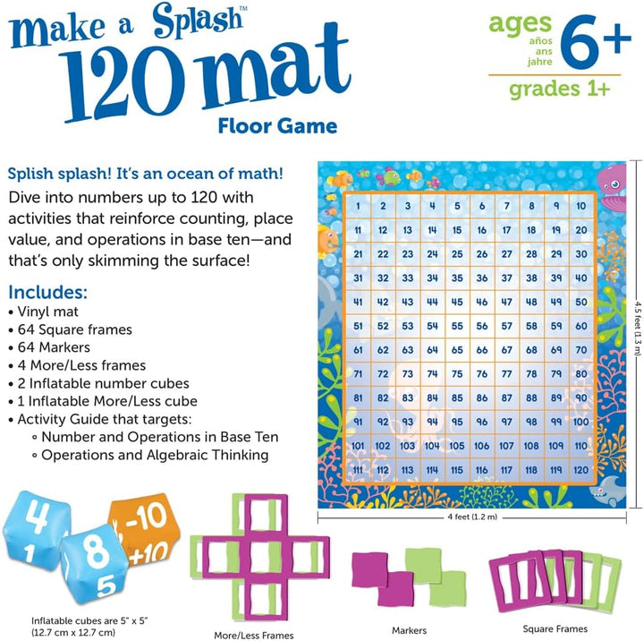 Learning Resources Make a Splash Bodenmatte 120