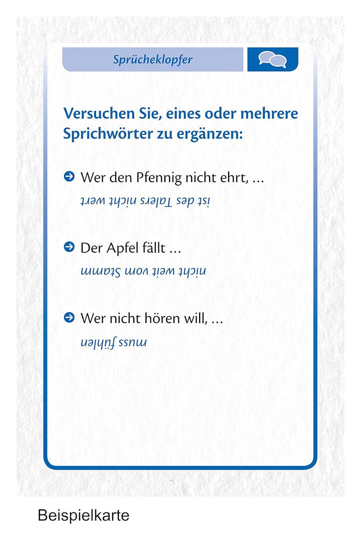 Die bunte Ratebox für Senioren und Seniorinnen Ein Kartenspiel-Set zum Rätseln, Bewegen und Erzählen
