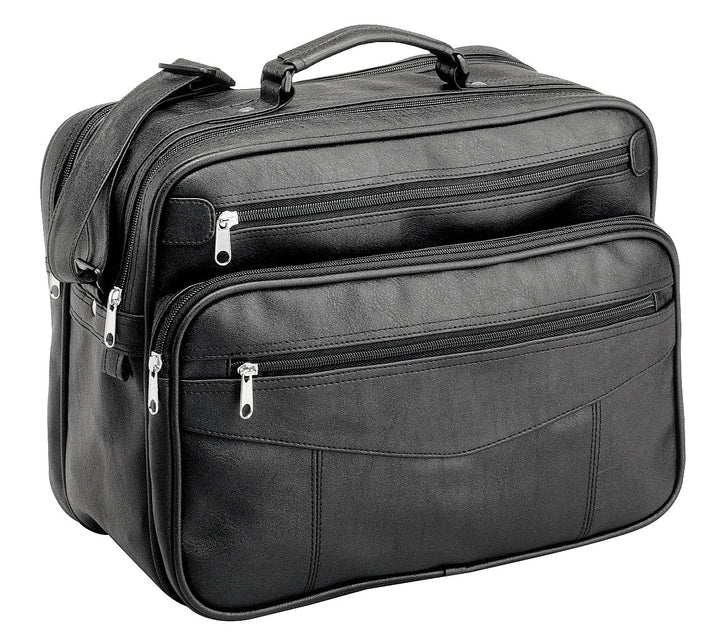 Bowatex Arbeitstasche Umhänge Flugumhänger Tasche Querformat 39 cm Schwarz