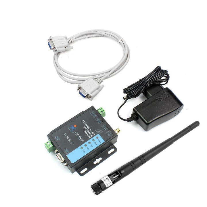 USR-W610 Seriell zu WiFi Ethernet Drahtloser Konverter RS232 RS485 Serieller Server Unterstützt Watc