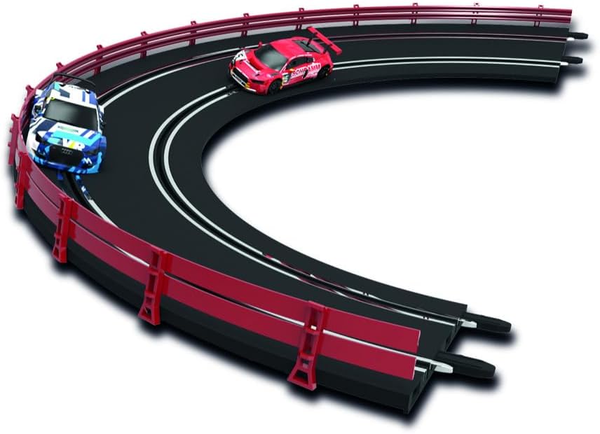 Scalextric Zubehör und Erweiterungen für Rennstrecken Compact Massstab 1:43 (Set Kurve Perlée)