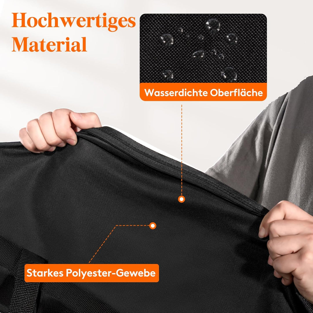Lifewit 2 Stück 180L Extra grosse Aufbewahrungstasche, 600D Oxford Aufbewahrungstasche Heavy Duty Tr