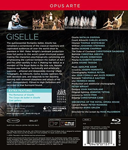 Adolphe Adam: Giselle (Royal Opera House, 2014), Blu-ray