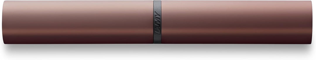 LAMY Lx Füllhalter 090 – Füller aus Aluminium eloxiert in der Farbe Marron (kastanienbraun) mit tran