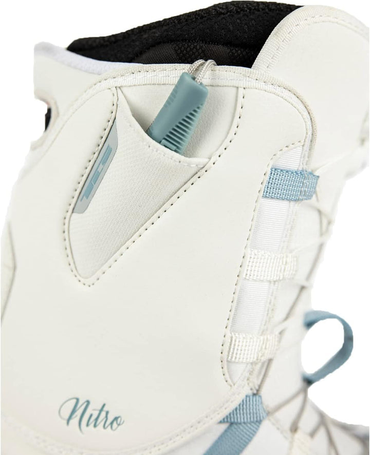 Nitro Snowboards Damen Futura TLS '23 All Mountain Freeride Freestyle Schnellschnürsystem Boot Snowb