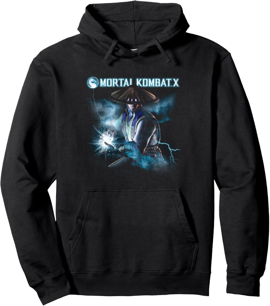 Mortal Kombat X Raiden Lightning Pullover Hoodie