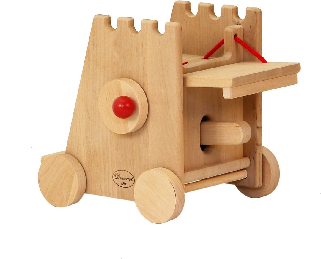 Erst-Holz 931 1101 Belagerungsturm für Drewart Ritterburg Burg nachhaltiges Holzspielzeug ...