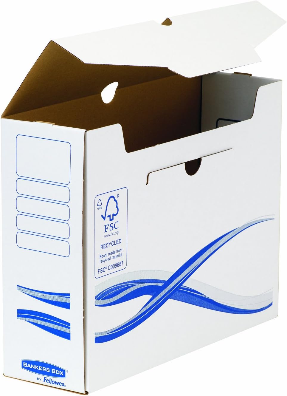 Bankers Box 4460202 Archivschachtel 25-er Pack A4+ Format, 100 mm, 100 mm