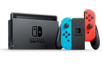 Nintendo Switch Konsole Azul/Rojo Neón