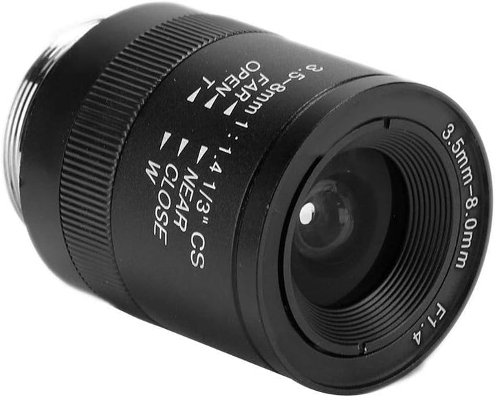 3,5–8 Mm Objektiv mit Manueller Blende Kameraobjektiv Manuelle Blende CS-Mount CCTV-Überwachungskame