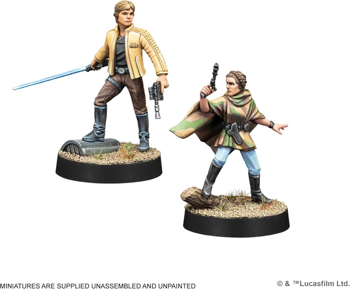 Asmodee, Star Wars: Legion – Heroes of The Rebellion, Erweiterung, Atomic Mass Games, Tabletop, 2 Sp