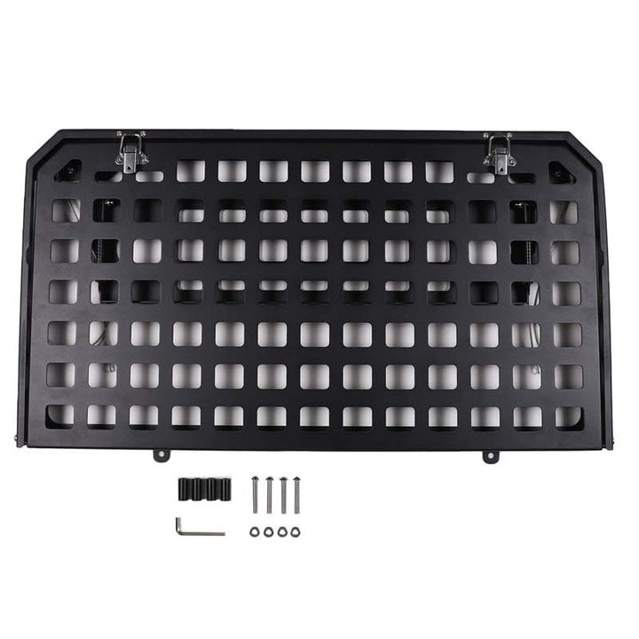 PIUGILH Geeignet für INEOS Grenadier 2020-2024 Auto Heckklappe Tray Rack Molle Panel,Auto Kofferraum