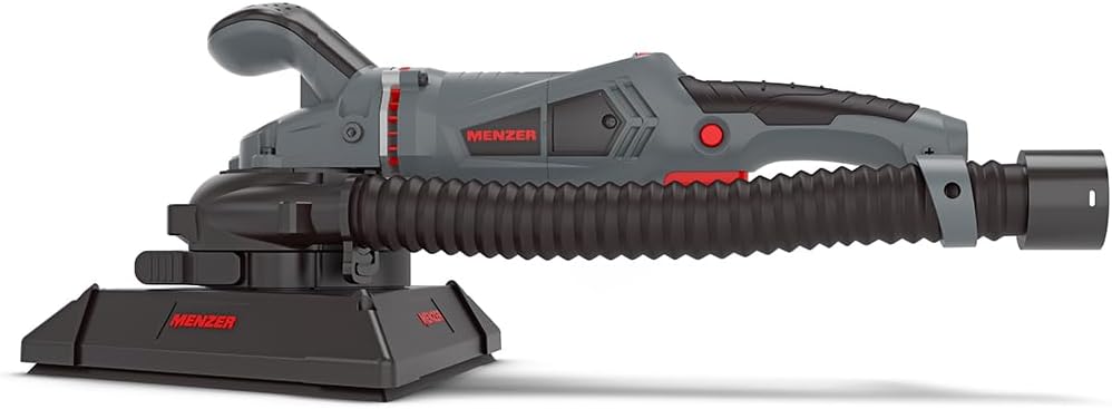 MENZER Trockenbauschleifer TSW 225 mit Wechselkopfsystem inkl. Ultranet-Schleifscheiben-Set Schleife