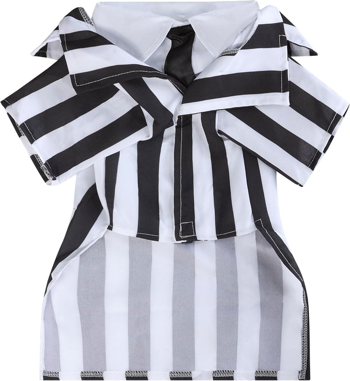 Rubie‘s Official Beetlejuice-Kostüm für Hunde, Grösse XL Schwarz XL, Schwarz XL