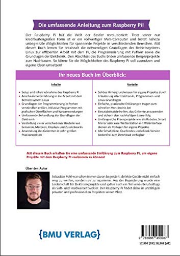 Raspberry Pi: Kompendium: Linux, Programmierung und Projekte, Taschenbuch