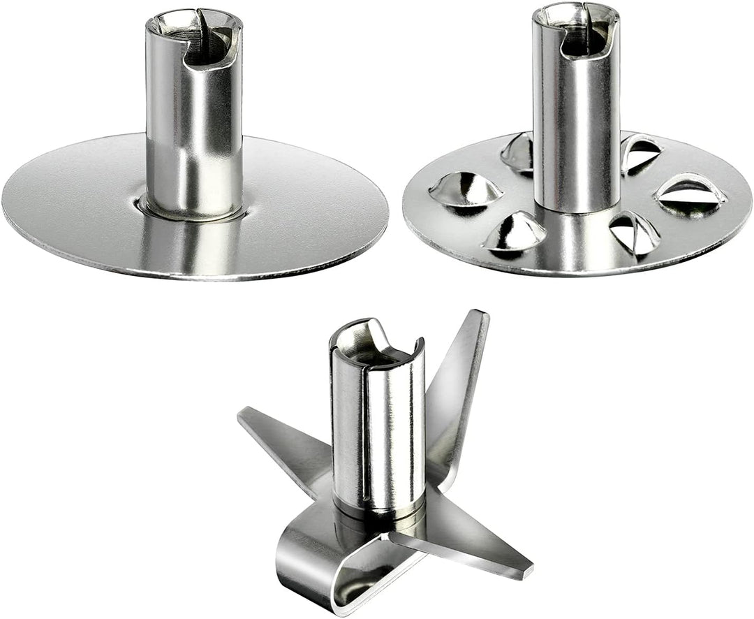 bamix Stabmixer Set cordless kabellos, inkl. Ladestation, Multimesser, Quirl, Schlagscheibe aus Edel