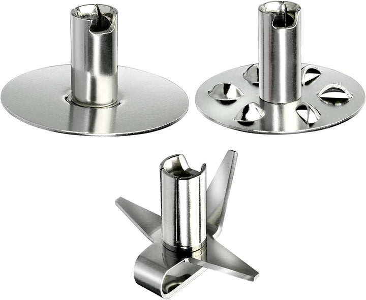 bamix Stabmixer Set cordless PLUS kabelloses, inkl. Multi, Quirl, Schlagscheibe aus Edelstahl, 250 W