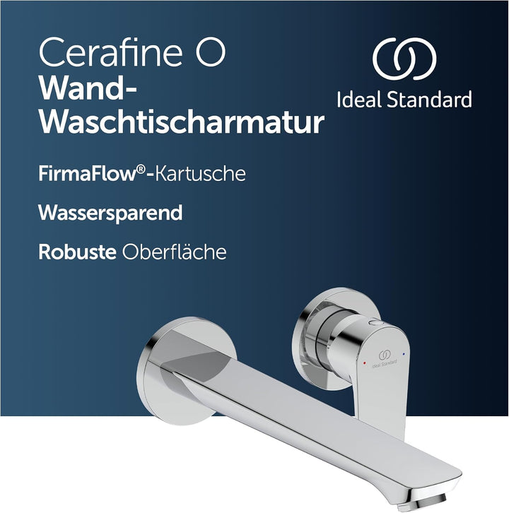 Ideal Standard BD133AA Keramik O Einhebelmischer für Waschbecken Kit 2, verchromt