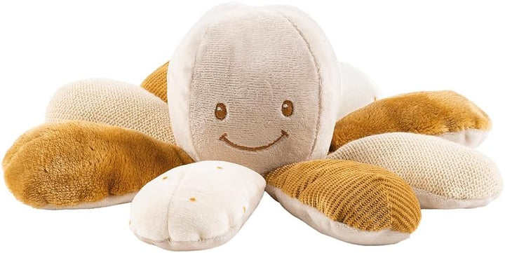 Nattou 875073 Aktivitätsspielzeug, Karamell Karamell Oktopus, Karamell Oktopus
