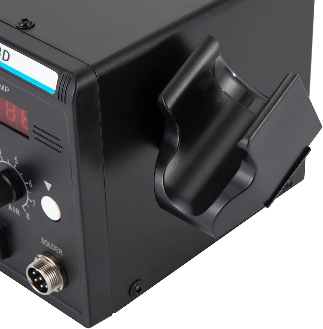SMD Hot Air Rework Station 700W Heissluft Lötstation | Solder Soldering Löten 858D Temperaturbereich