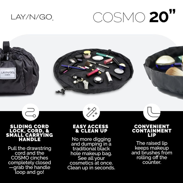 LAY/N/GO Cosmo Kulturbeutel, Violett Violett 20 Inch, Violett 20 Inch