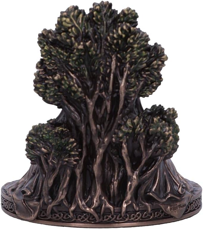Nemesis Now Danu Teelichthalter, 12,5 cm, bronzefarben