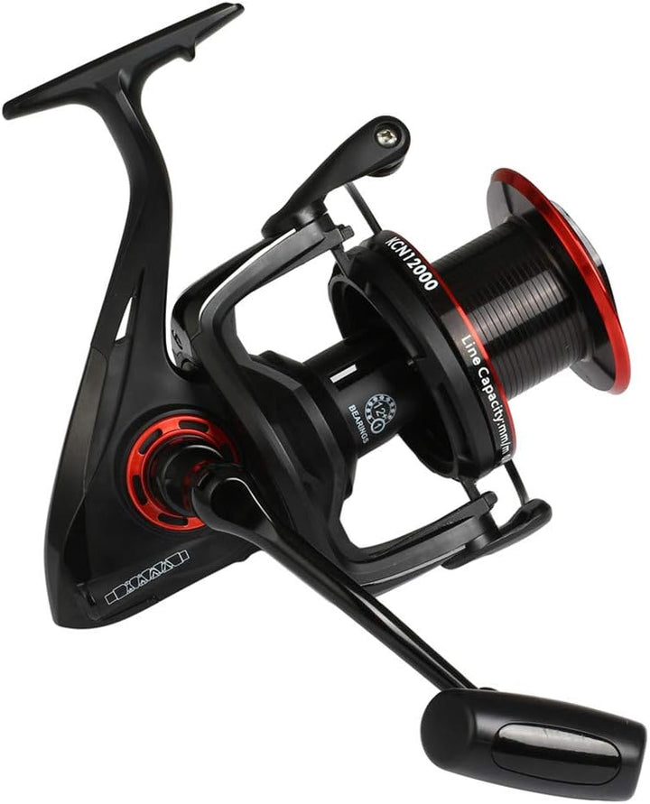 DIWA Spinning Angelrollen 8000/10000/12000 Serie Süsswasser-Salzwasser-Hochseefischen Brandungsangel