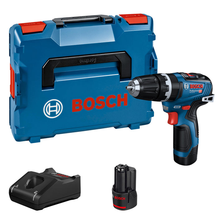 Bosch Professional 12V System Akku Schlagbohrschrauber GSB 12V-35 (Drehmoment hart/weich 20/35 Nm, i