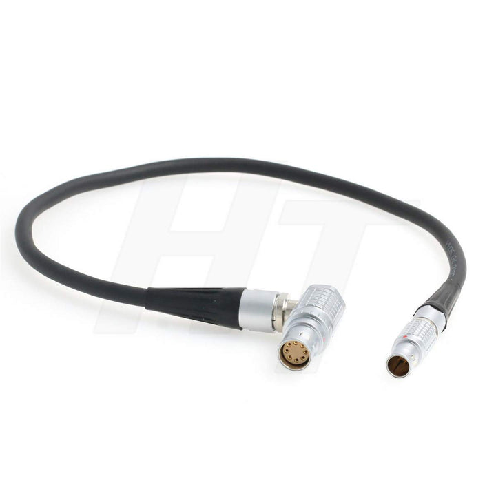 HangTon Stromkabel für ARRI Alexa Mini Kamera auf DJI Ronin 2 Gimbal (6-polig, abgewinkelt, 8-polig)