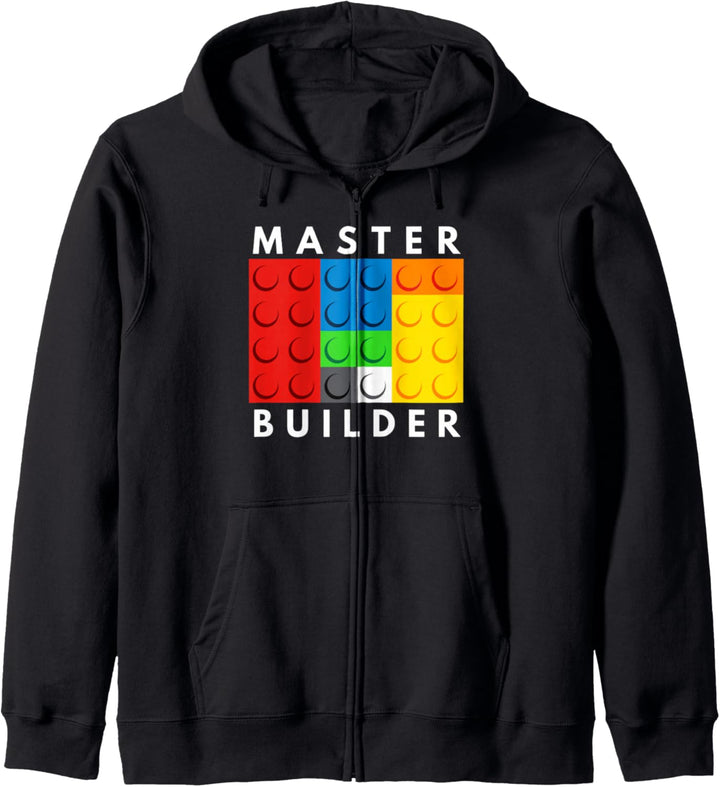 Master Builder Building Blocks Brick Builders Toys present Kapuzenjacke