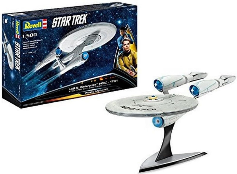 Revell Modellbausatz Star Trek - U.S.S. Enterprise NCC-1701 im Massstab 1:500, Into Darkness, Level