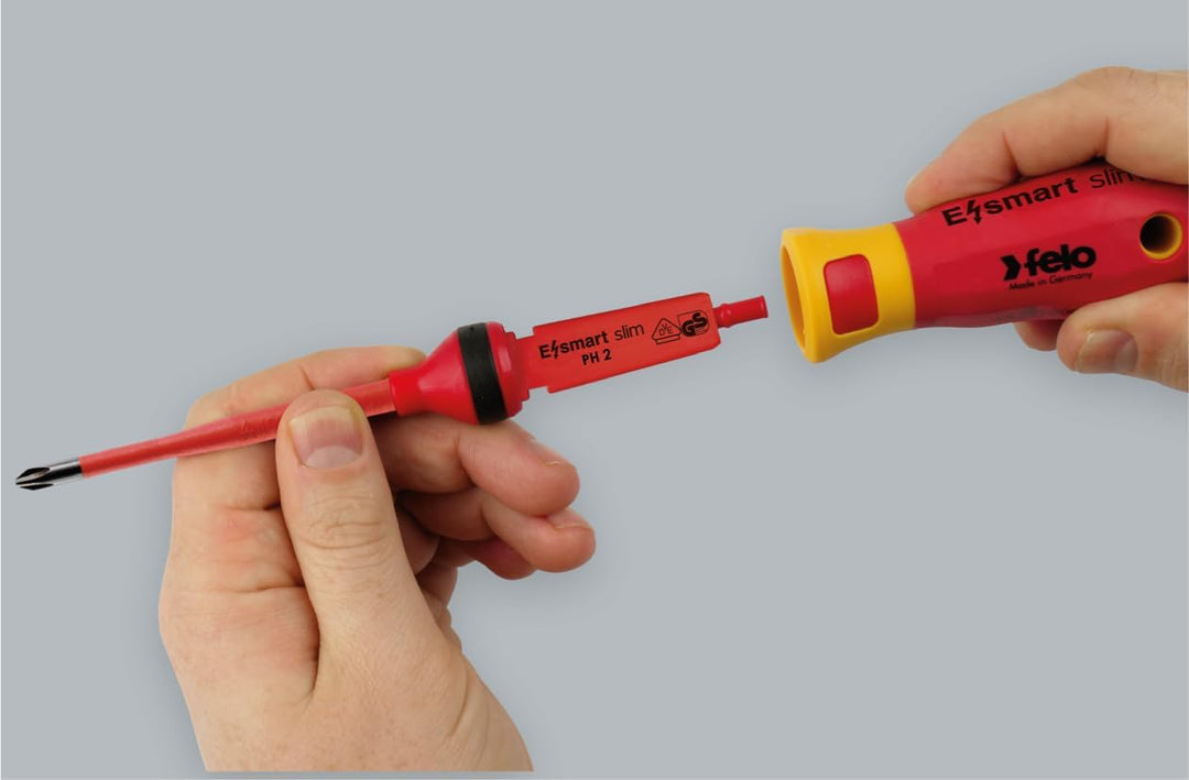 Felo XL-Strongbox E-smart slim VDE 12 tlg. SL/PH/PZ/TORX 12 tlg. | SL/PH/PZ/TORX, 12 tlg. | SL/PH/PZ