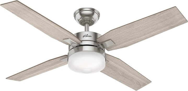 HUNTER FAN Deckenventilator Mercado 127 cm für den Innenbereich, mit Beleuchtung und Fernbedienung,