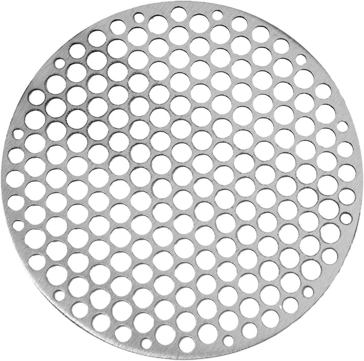Runder Edelstahl-Grillrost, rundes Grillnetz, Drahtgeflecht, für Outdoor-Camping, Kochgeschirr, rund