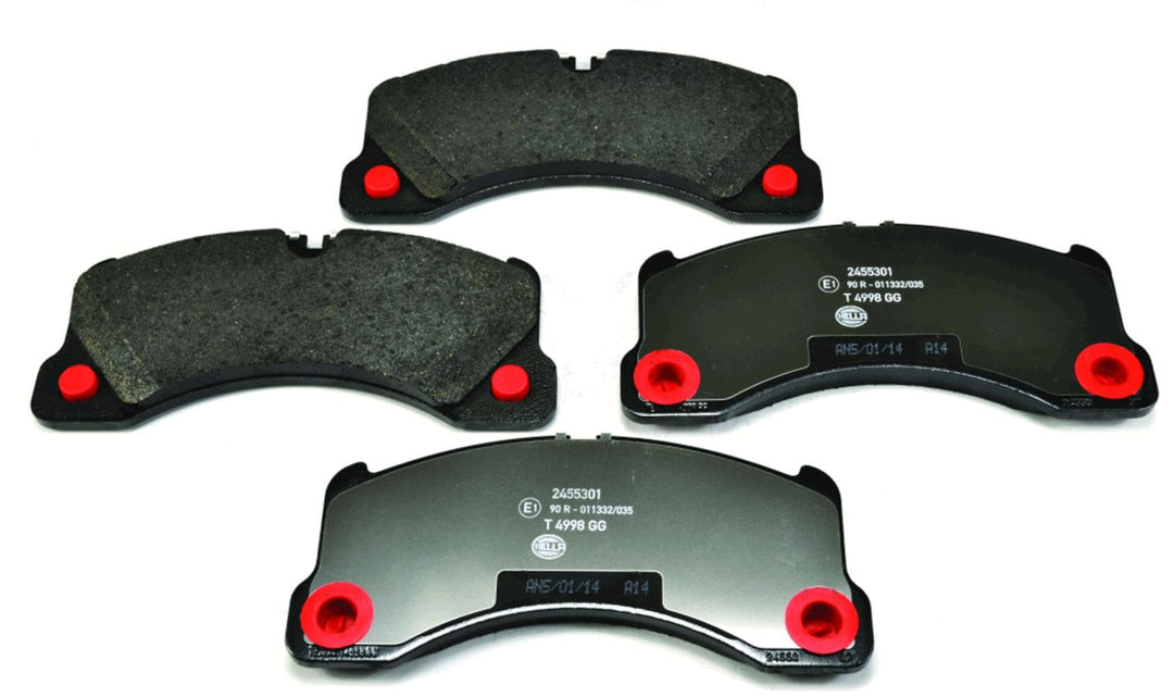 HELLA PAGID 8DB 355 014-151 Bremsbelagsatz - T1798 - Dicke/Stärke: 16.1mm - Bremssystem: Brembo - fü