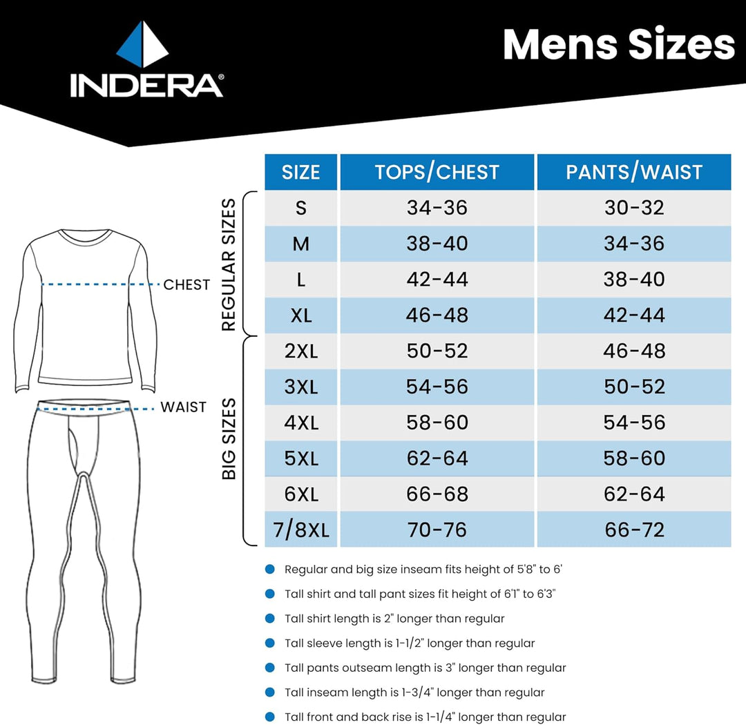 INDERA Herren 865us Rot L, Rot L
