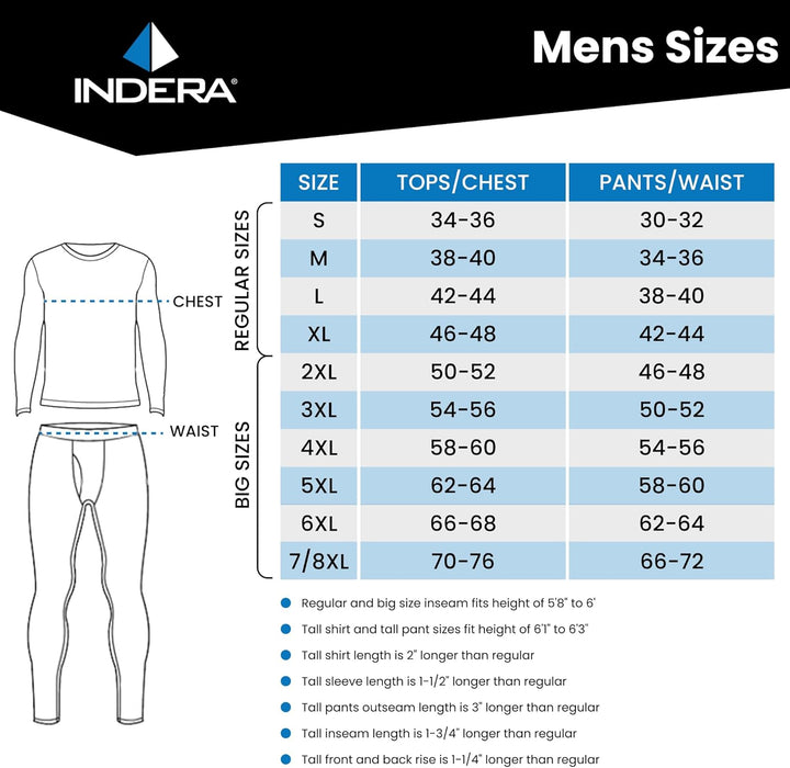 INDERA Herren 865us Rot L, Rot L