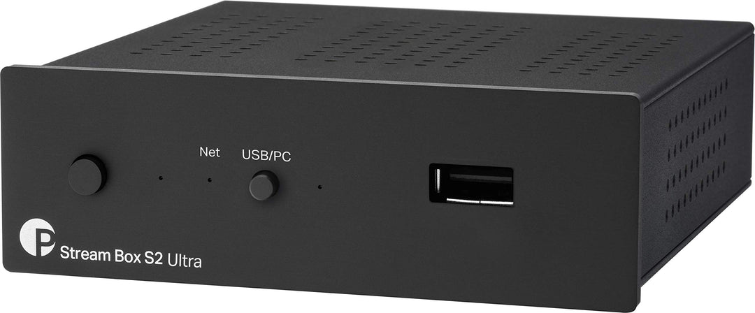 Pro-Ject Stream Box S2 Ultra (Schwarz), Schwarz