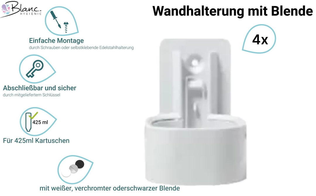 SET: Professionelles Shampoo-Duschgel-Set –12x425 ml–verschied. Düfte+4x Hlterung in verschied. Farb