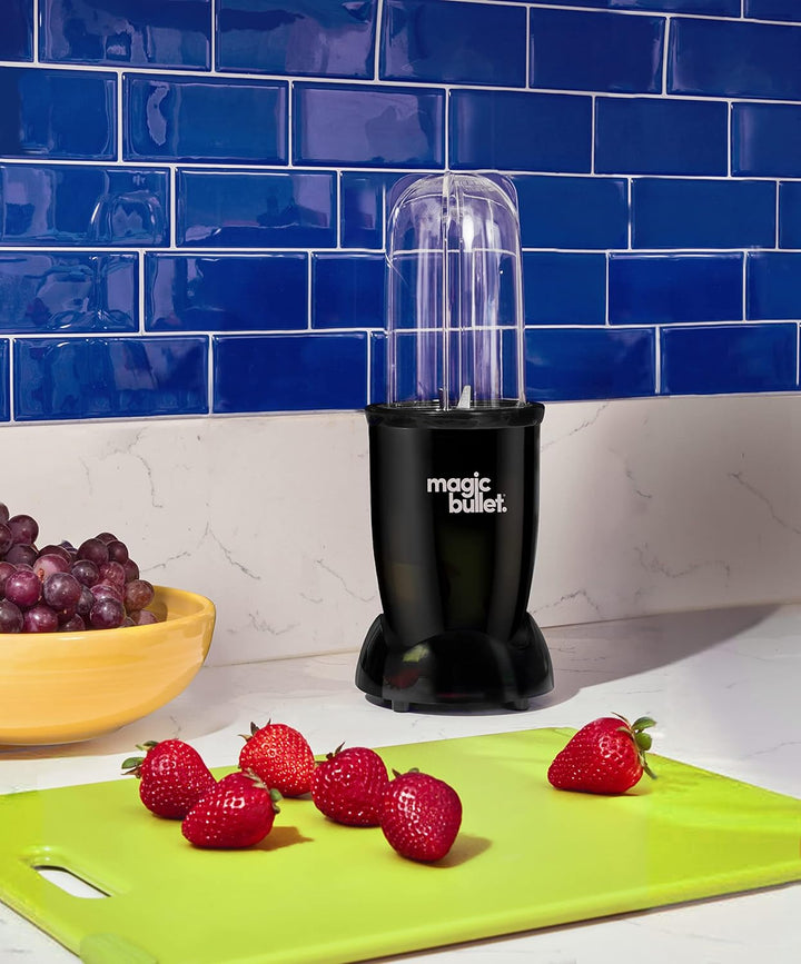 Magic Bullet, Elektrischer Mixer, Blender Smoothie, Multifunktionsmixer, 200 Watt Leistung, Schwarz,