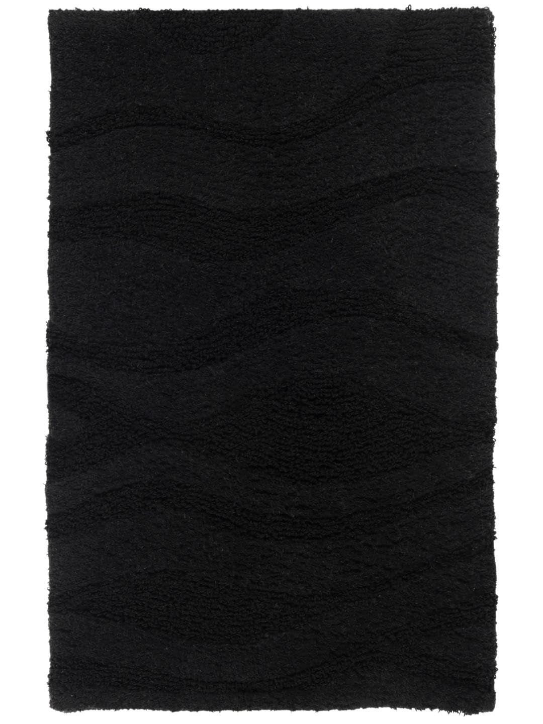 RugVista Badematte Breeze, 80 x 50 cm, Rechteckig, Mittelflor, Anti-Rutsch, Moderner Badteppich, Mas