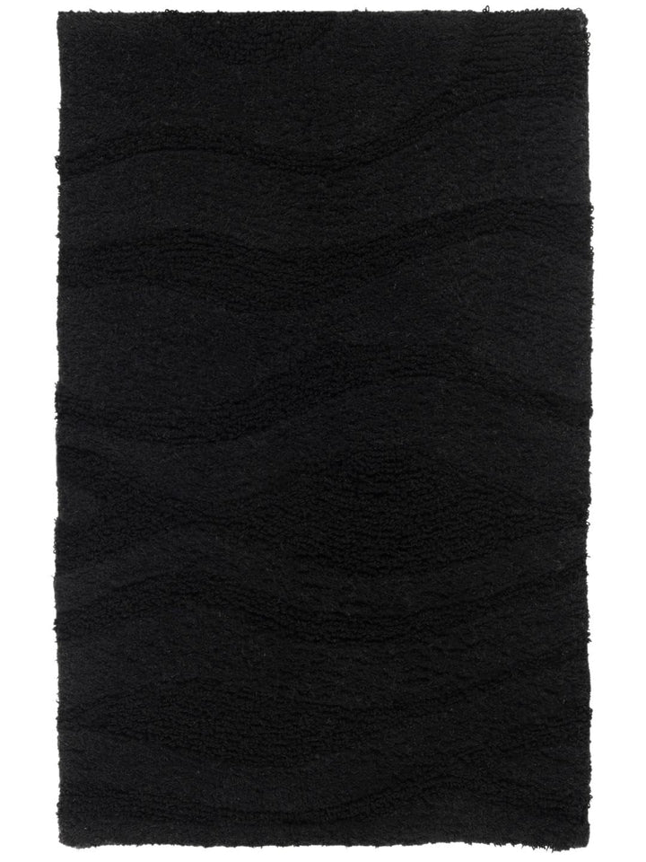 RugVista Badematte Breeze, 80 x 50 cm, Rechteckig, Mittelflor, Anti-Rutsch, Moderner Badteppich, Mas