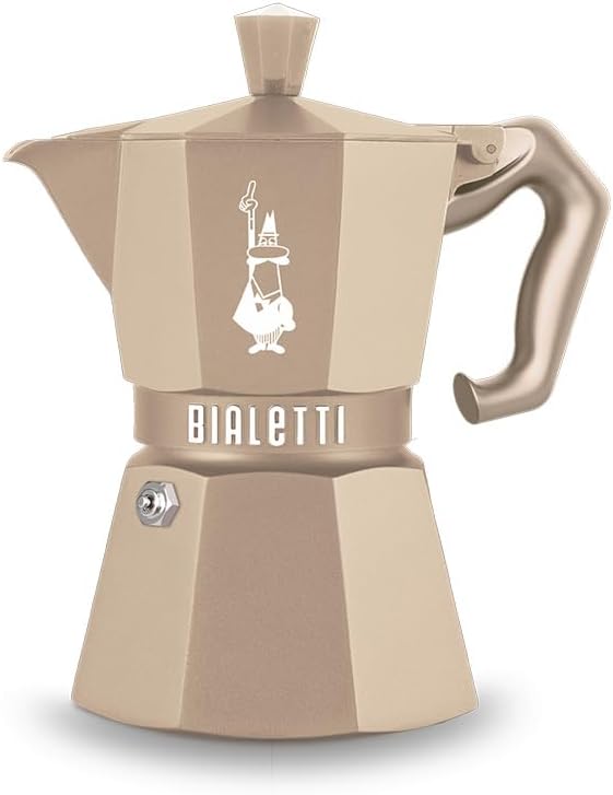 Bialetti Moka Exclusive Octagonal Induction – Espressokocher aus Aluminium und Stahl, Farben Silver