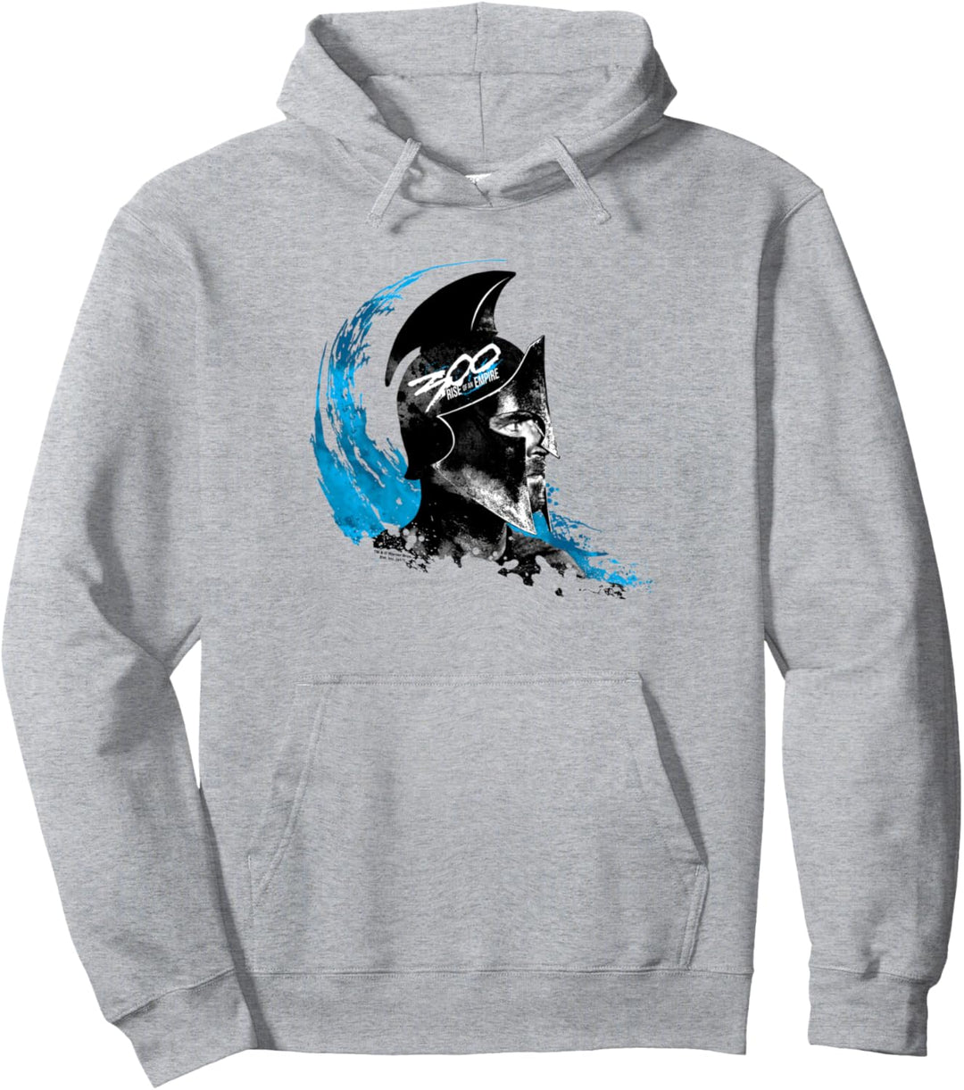 300 Rise of an Empire Blue Wave Pullover Hoodie