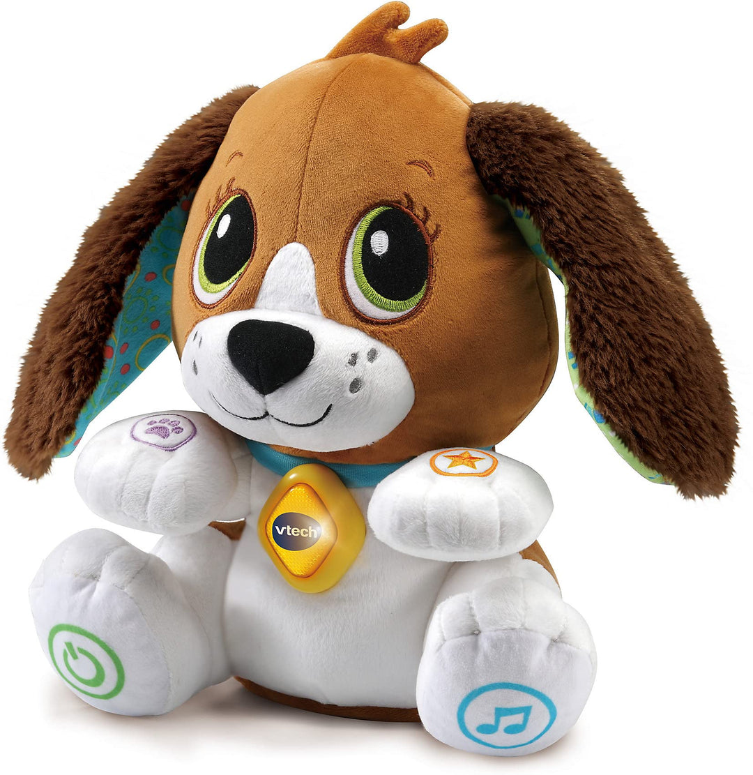 Vtech Electronics 80-610104 Sprich-mit-Mir-Huendchen Braun/Weiss