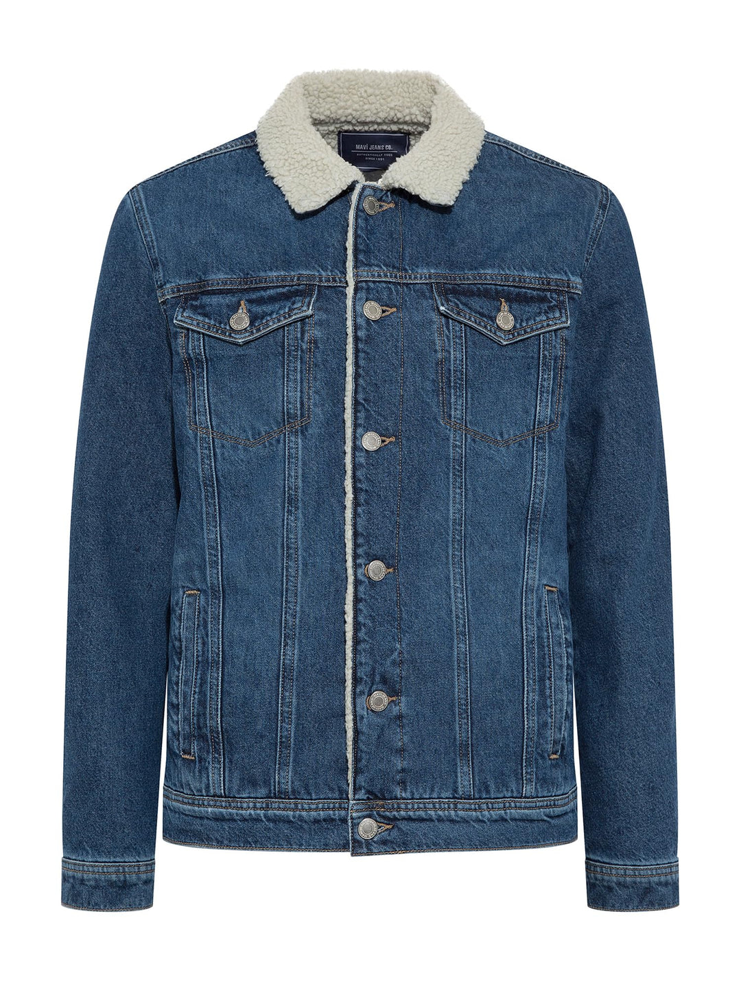 Mavi Herren Aaron Jeansjacke S indigo vintage comfort, S indigo vintage comfort