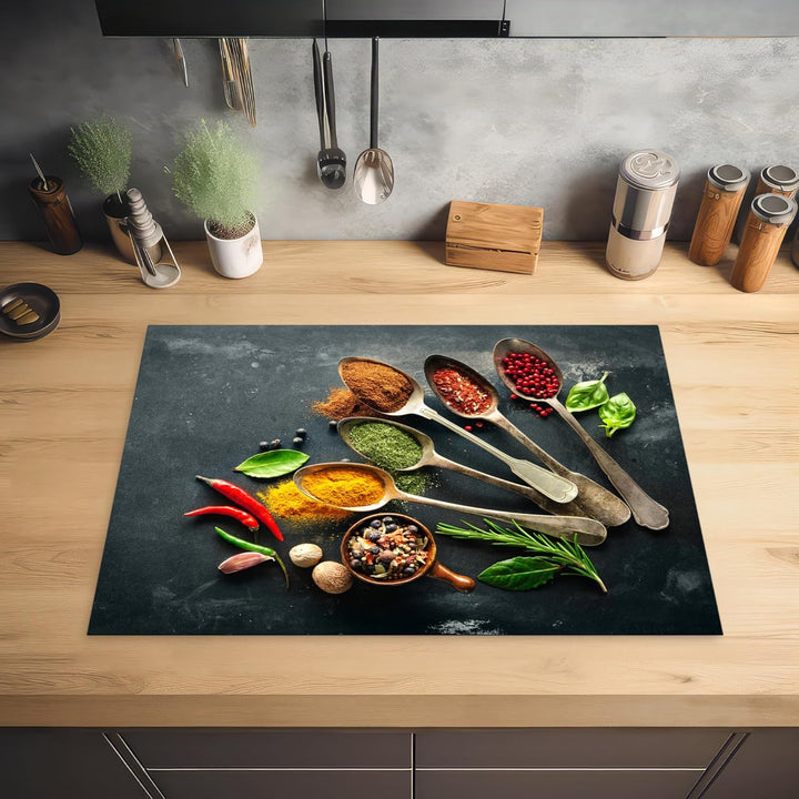 Herdabdeckplatte 75x52 cm Einteilig Abdeckplatten Cerankochfeld Abdeckung Ceranfeld Herdplattenabdec